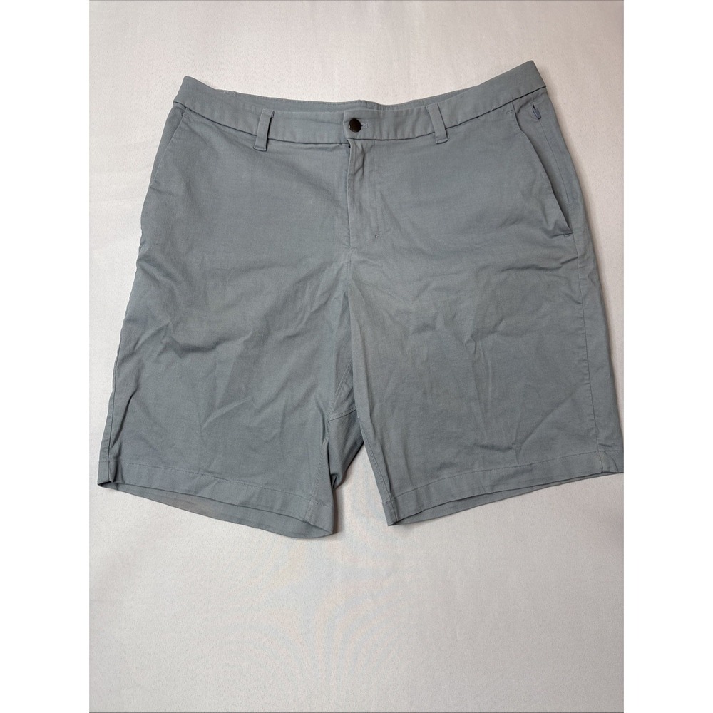 Lululemon Commission Short Warpstreme 11" Relaxed Men's 38Gray *Qwick Oxford